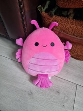 Squishmallows Cordea The Hot Pink Lobster Supersoft Cuddly Plush Toy 20cm