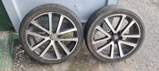 VOLKSWAGEN GOLF MK6 MK7 VW GTD GTI CHARLESTON 18" ALLOY WHEELS 5x112