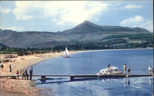 Vintage brodick bay isle - bay,