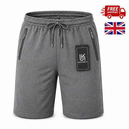 Wear mens grey plain shorts - mens,