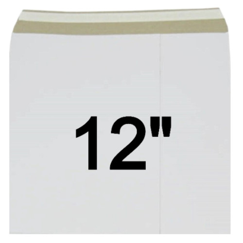 White vinyl card mailer - card,