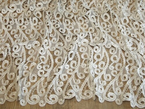 Minerva heavy guipure lace - guipure,