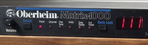 Oberheim matrix 1000 vintage - oberheim,