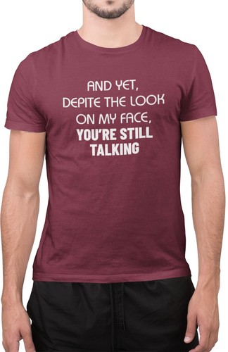 Funny you still talking - you’re,
