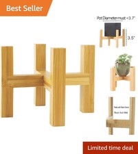 Natural Pine Wood Plant Stand