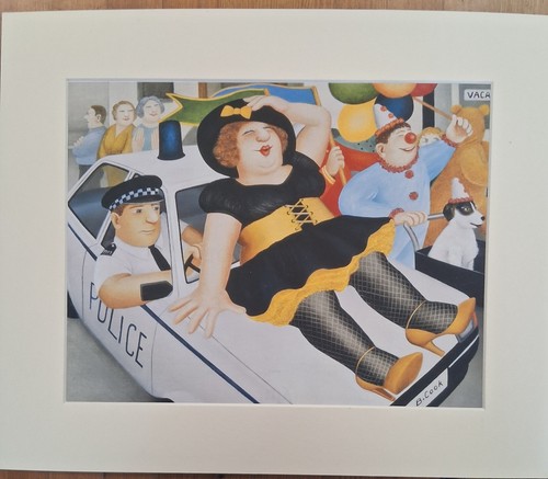 Beryl cook mounted print - cook,