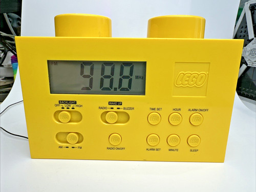 Lego yellow brick radio - yellow,