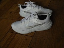 NIKE DOWNSHIFTER 12 WOMENS WHITE RUNNING SHOES TRAINERS DD9294-100 ,UK 7