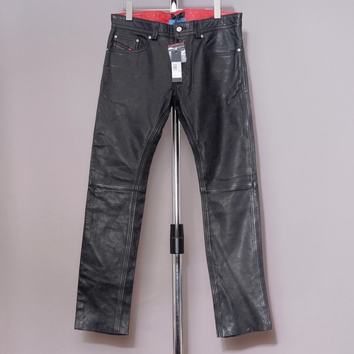 Diesel leather jeans mens - diesel,