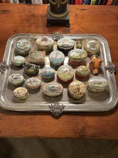 Collection of 20 Enamel Boxes