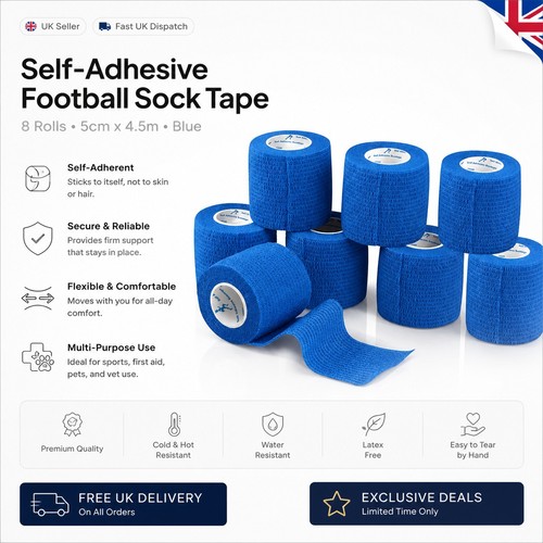 Self adhesive football - football, sock