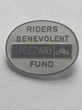 Speedway metal badge - badge., riders