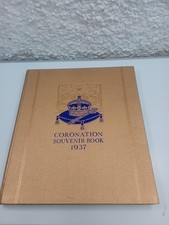 Vintage Souvenir book 1937 Coronation Book Hardback