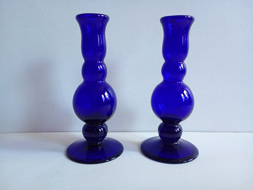 Pair vintage thomas webb - vintage,