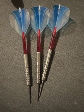 Rare Wayne Mardle Gen2 Pixel Grip Darts 90% Tungsten Steel Tip, 24g- Swiss Point