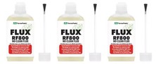 3 PACK of Liquid Soldering Flux BGA SMD SMT/RMA Rework 50ml bottle brush RF800