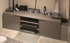 Dwell TV Unit – Grey Gloss