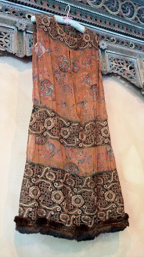 Antique 1920s silk - silk, chiffon