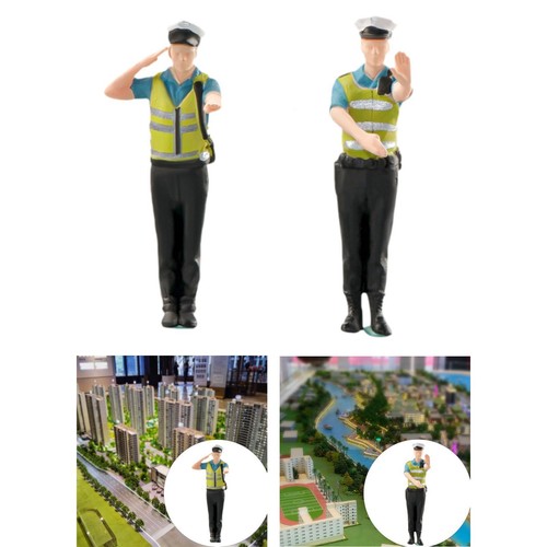 Miniature traffic police 64 - traffic, :64