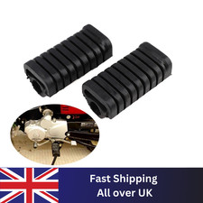1 Pair Motorcycle Left & Right Rubber Footrest Pedal Foot Peg Footpeg Cover for
