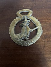 Vintage HORSE BRASS PENDLE