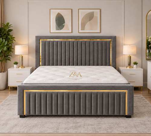 Princess strip ottoman - z&a,