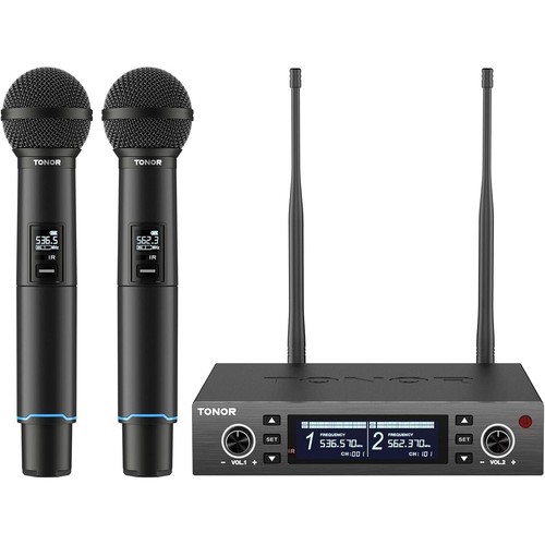 Wireless microphone set uhf - microphone,