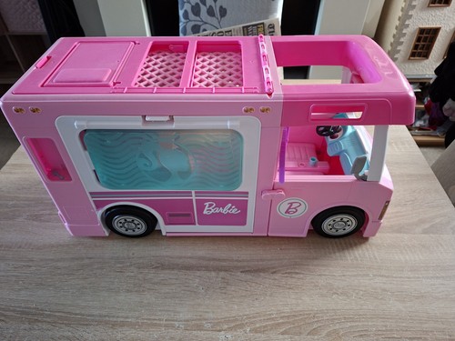 Barbie campervan with box - campervan,