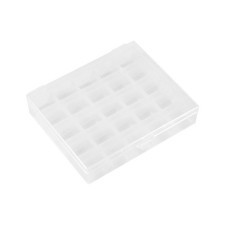 1pc Plastic Empty Bobbins Case