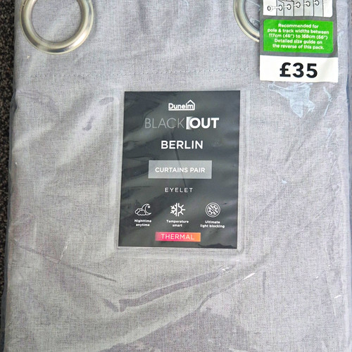Dunelm berlin blackout - blackout, thermal