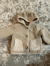 Teddy Fleece Jacket Coat 3-6