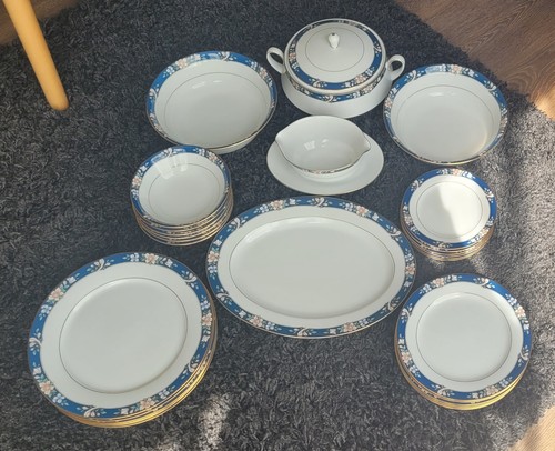 Noritake 3880 prescott blue - noritake,