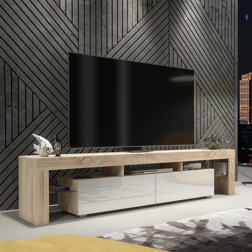 Stand 200cm matt oak - tv,