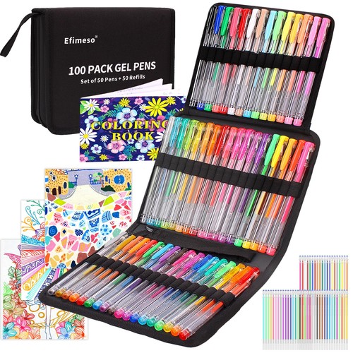 Efimeso 100 gel pens - efimeso,