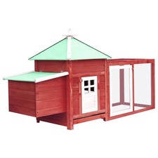 Solid Firwood Chicken Coop