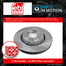 2x Brake Discs Pair Vented