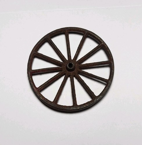Antique cast iron toy wagon - toy,