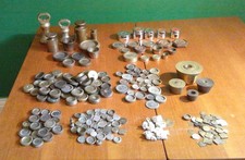 Large accumulation of old/antique weights  - 230+- many types - see photos