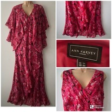 ANN HARVEY Dress Set Sz 18
