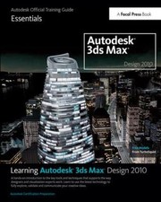 Learning Autodesk 3ds Max