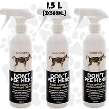 3x Don't Pee Here Spray | 1.5L
