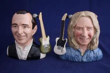 ROYAL DOULTON FRANCIS ROSSI / RICK PARFITT STATUS QUO CHARACTER JUGS