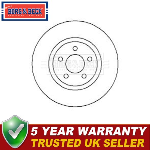 Borg beck front 1x brake - front,