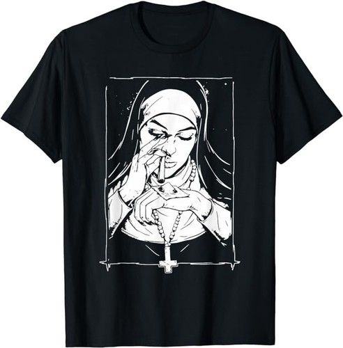 Funny unholy drug nun costume - drug,