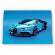 Bugatti Chiron Poster Satin High Quality Archival Stunning A1 A2 A3