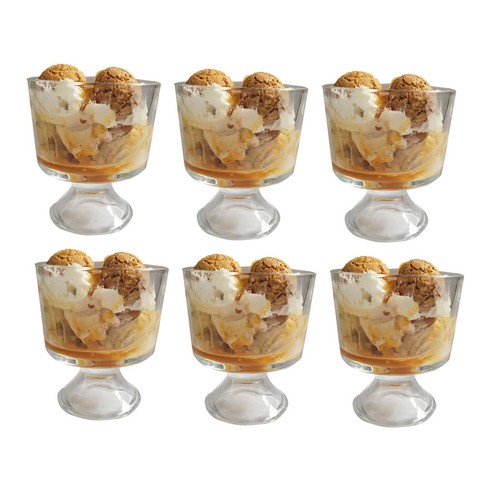 Glass serving dessert bowls - glass,