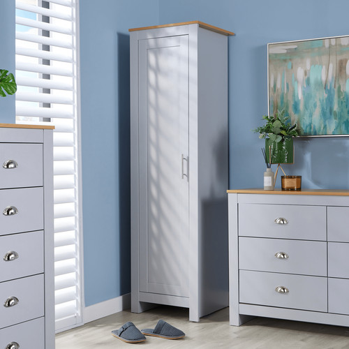 Wardrobe door hanging rail - door,