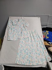 2 Pc Set Vintage Pleated Skirt