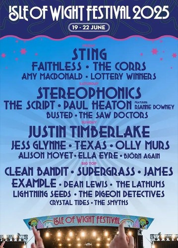 Isle wight festival 2025 - isle,