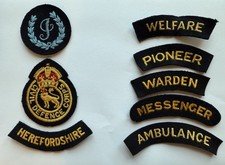 Set of Original Civil Defence